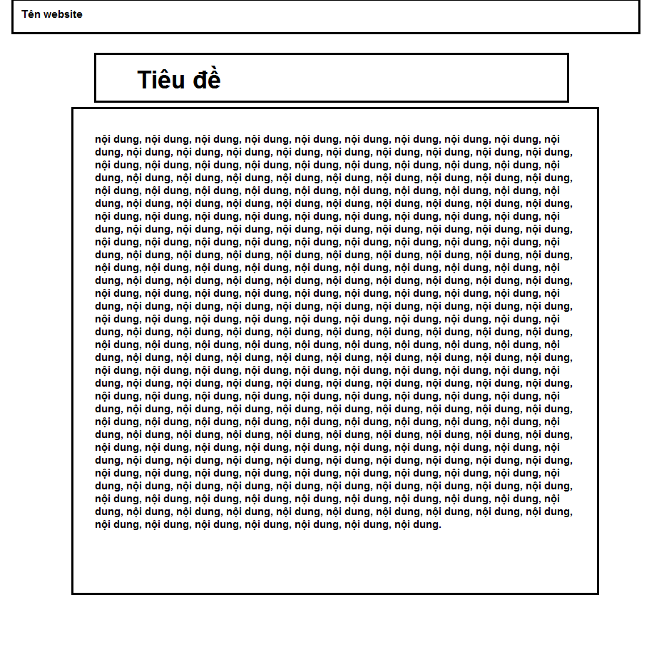 Website đầu tiên